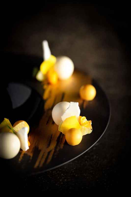 Preview: SPHERE KUGEL-TELLER Schwarz Real gold Tempo 1