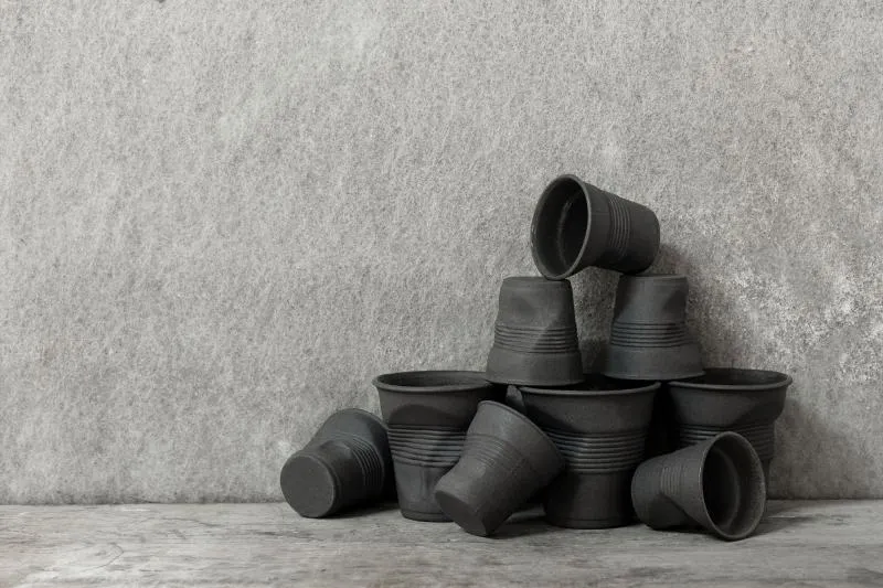 Knickbecher Espresso 0,08 l wie Recyclingmaterial