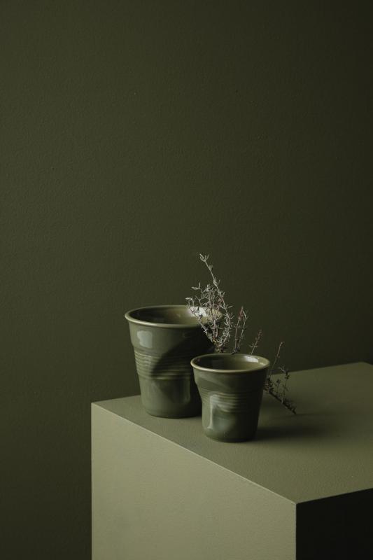 Preview: Knickbecher Cappuccino 0,18l Green garrigue