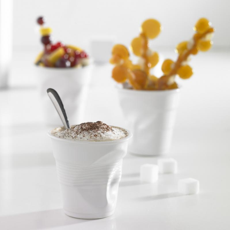 Preview: Knickbecher Cappuccino 0,18l Mattschwarz