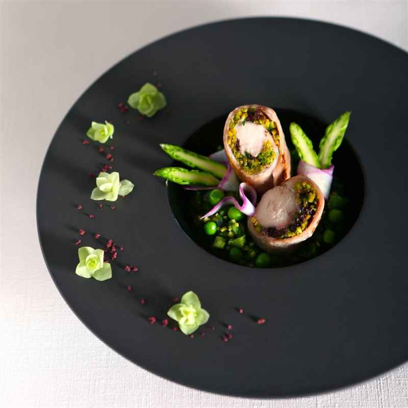 Preview: SPHERE KUGEL-TELLER Schwarz Black ink