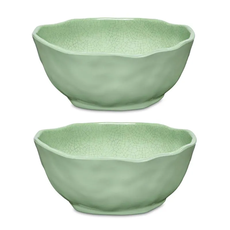 Schälchen Ø 16 cm Atmosfera grün Set mit 2 Stück