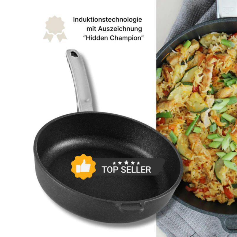 Schmorpfanne 28 cm BAF GIGANT Newline für alle Herdarten