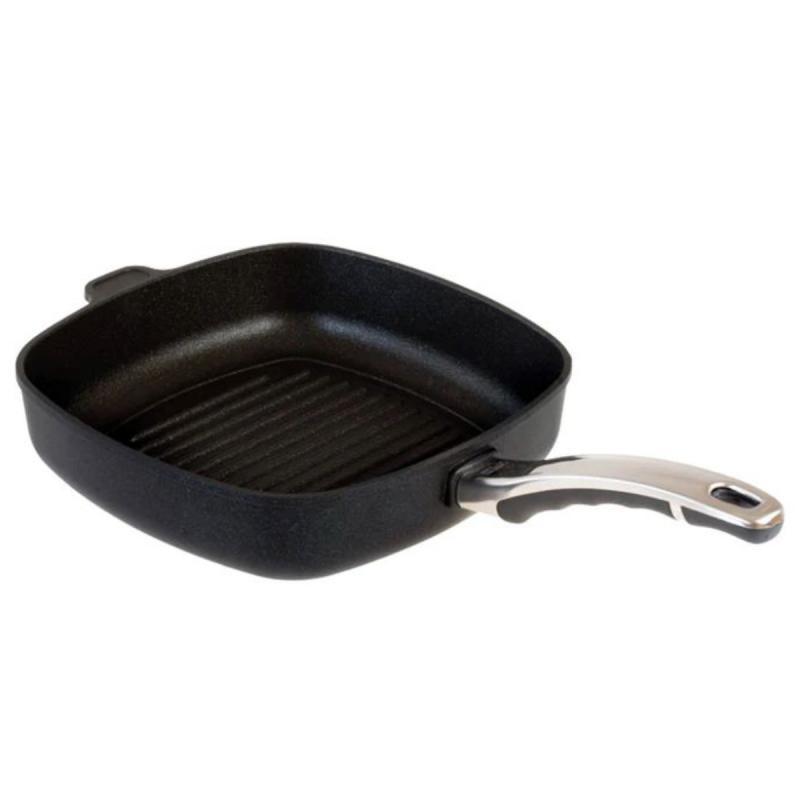 Preview: Viereckgrillpfanne 28x28 cm BAF GIGANT Newline für alle Herdarten