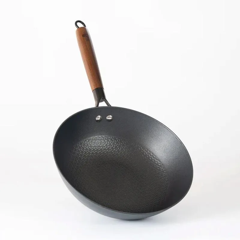 BAF Gusseisen Wokpfanne Rustica Pur 24 cm