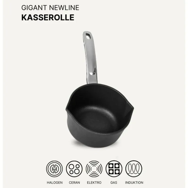Stieltopf / Kasserolle 18 cm BAF GIGANT Newline für alle Herdarten