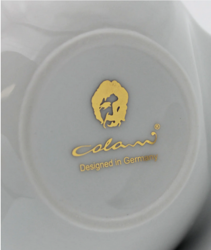 Preview: Colani Kaffeebecher Drops gold