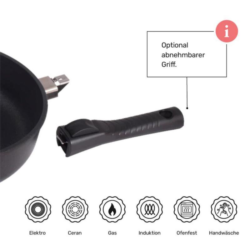 Bratpfanne 28 cm BAF GIGANT Newline für alle Herdarten