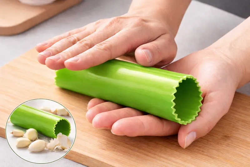 ZAK Designs Knoblauchschäler grün