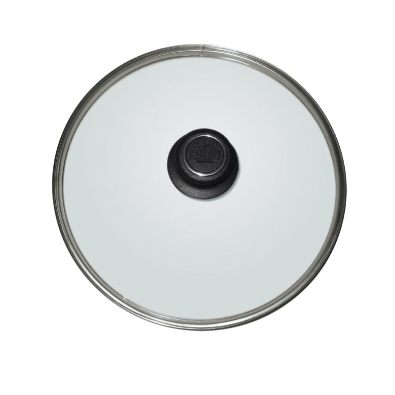 Preview: Bratpfanne 24 cm mit Deckel BAF BASICline für Elektro, Gas, Ceran