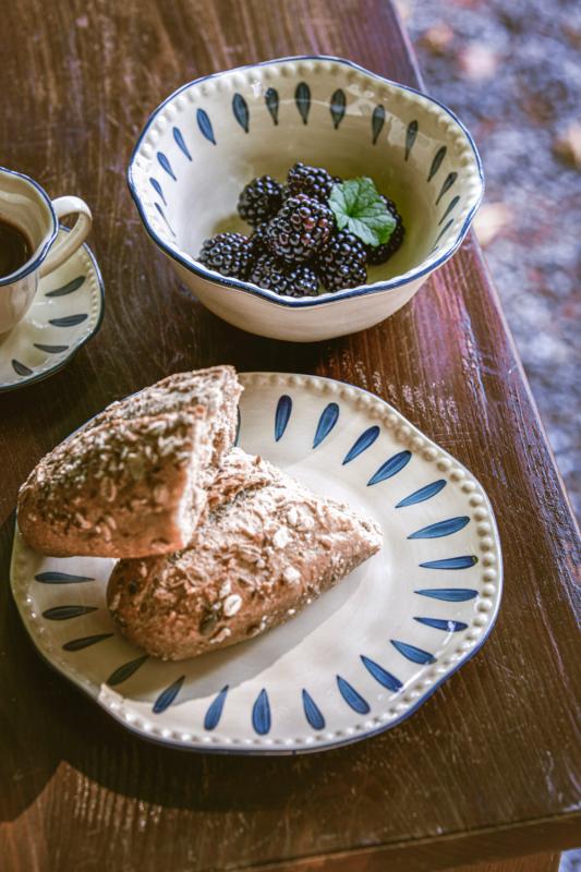 Preview: Dessertteller Domitilla Nachtblau