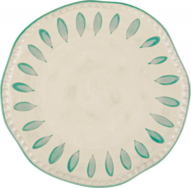 Speiseteller Domitilla Aqua Grün