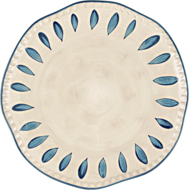 Speiseteller Domitilla Nachtblau