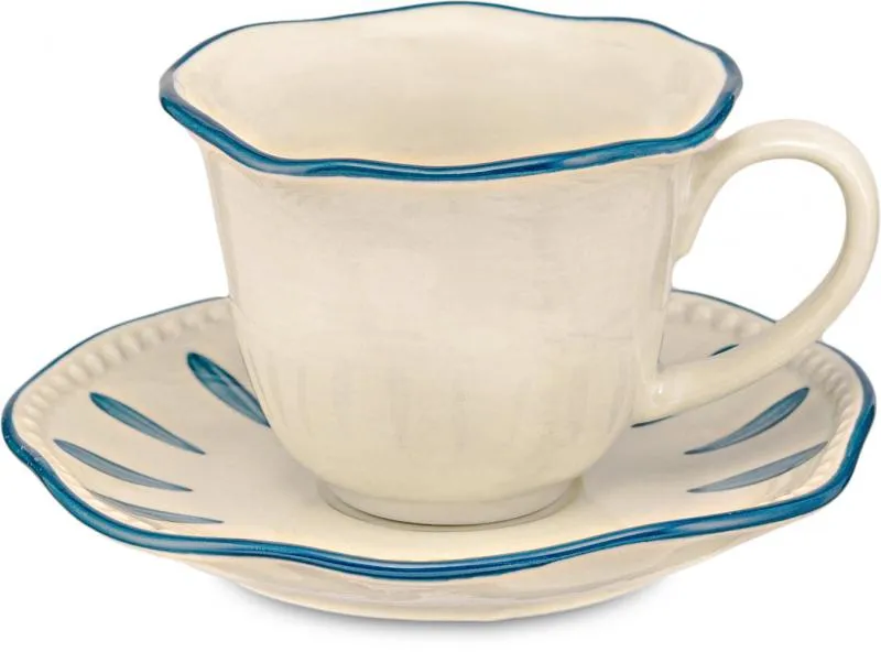 Espressotasse mit Untertasse Domitilla Nachtblau