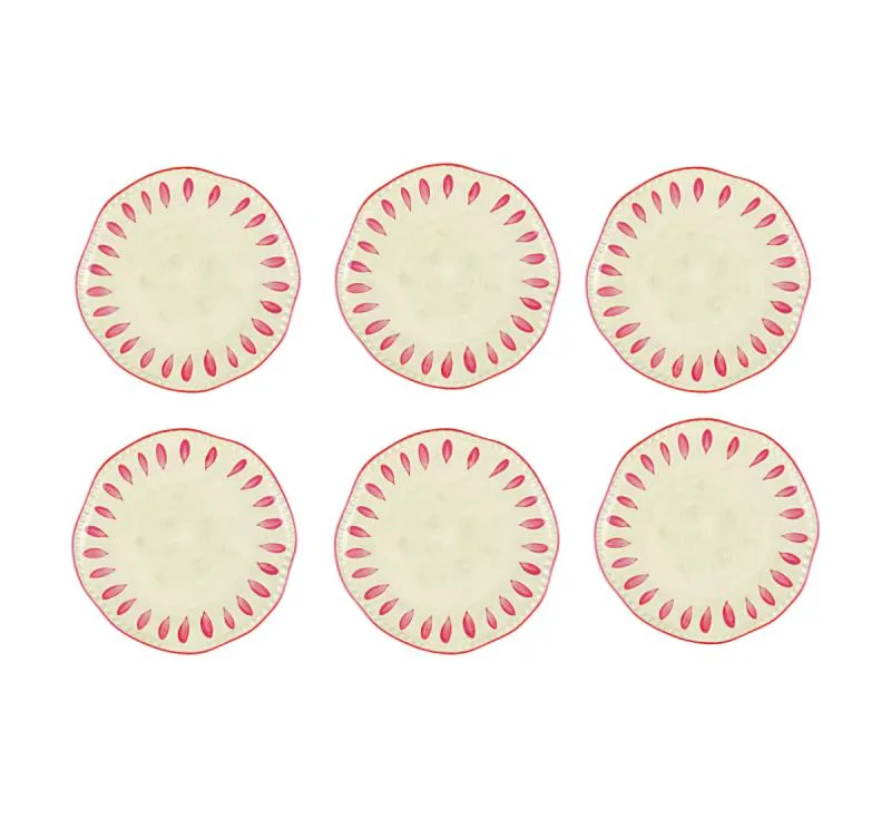 Dessertteller Domitilla Magenta