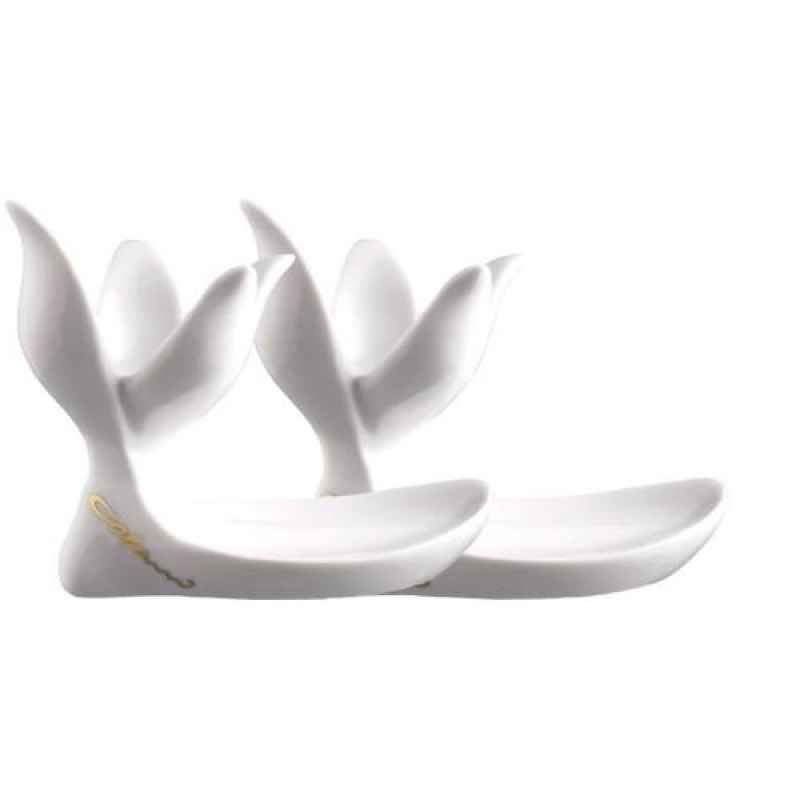 Preview: Luigi Colani Porzellan Eierbecher Set 2 tlg. weiss Preview: Luigi Colani Porzellan Eierbecher Set 2 tlg. weiss