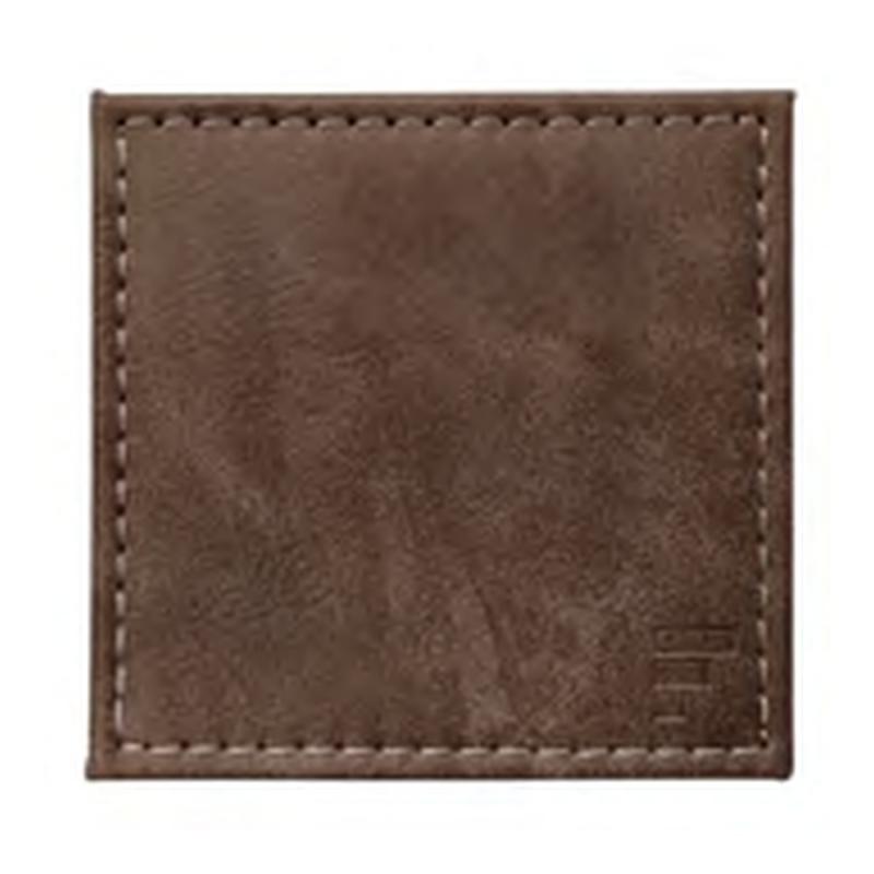 Preview: Freeform Untersetzer Hellbraun/Dunkelbraun 4er-Set 10 x 10 cm