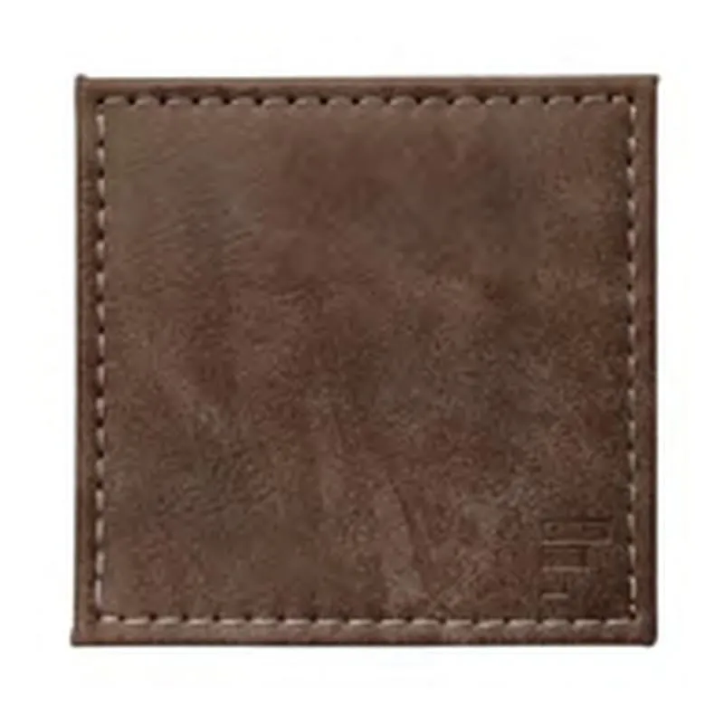 Freeform Untersetzer Hellbraun/Dunkelbraun 4er-Set 10 x 10 cm