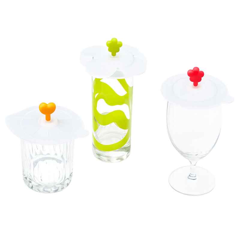 Preview: Gläserdeckel aus Silikon1 Stück