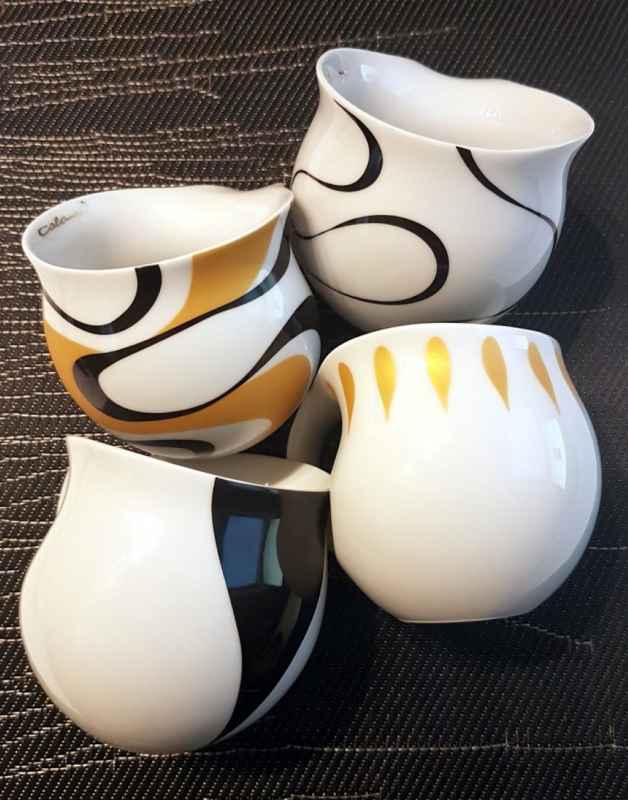 Preview: Colani Kaffeebecher Drops red