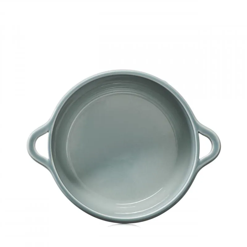 RUNDE OFENKASSEROLLE 22 CM OHNE DECKEL Wolkengrau