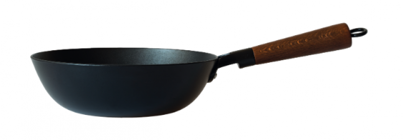 BAF Gusseisen Wokpfanne Rustica Pur 24 cm