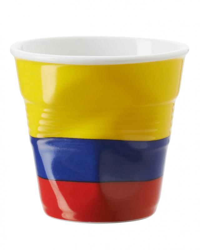Knickbecher Espresso 0,08 Flagge Kolumbien