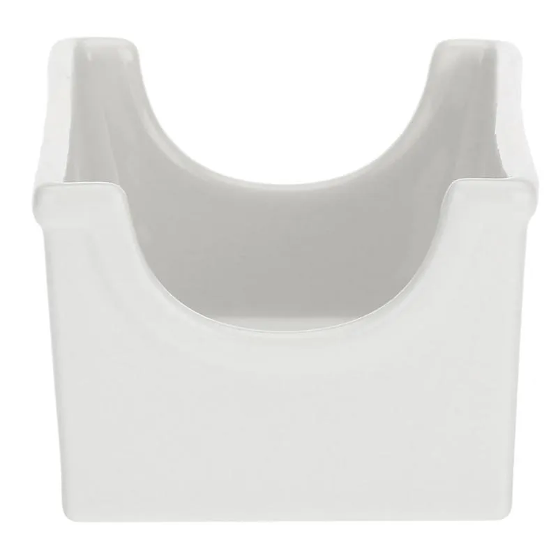 Teebeutelhater 6er Set "Portabustine" Menage La Porcellana Bianca Novo 11,5 x 7,5 cm