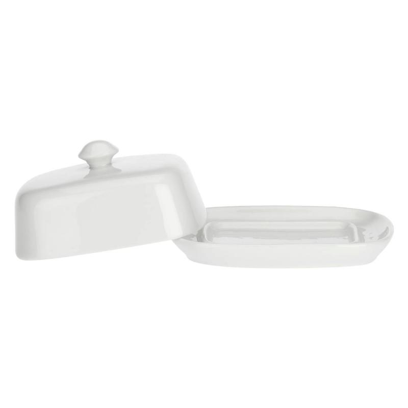 Preview: Butterdose La Porcellana Bianca Novo 14 x 11 cm