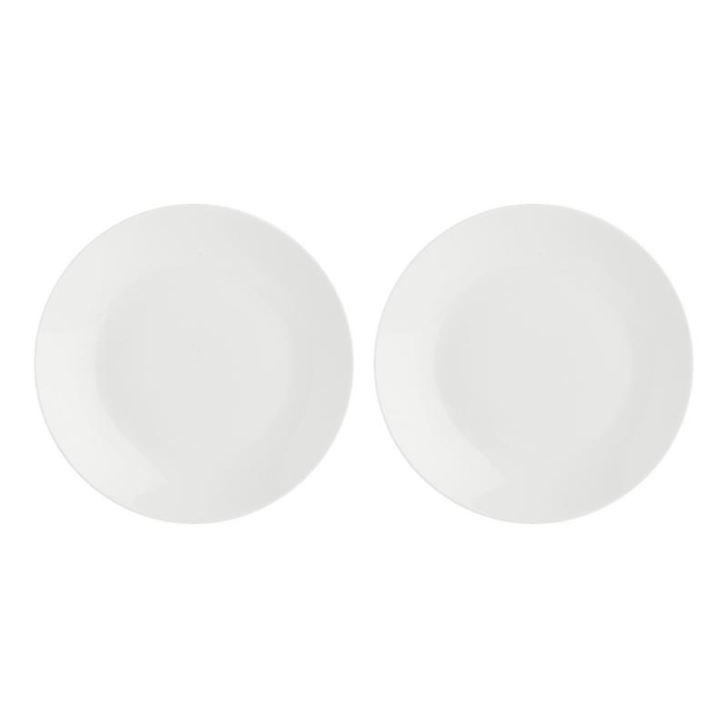 Preview: Dessertteller Coup 20 cm Weiß Set 6 Stück