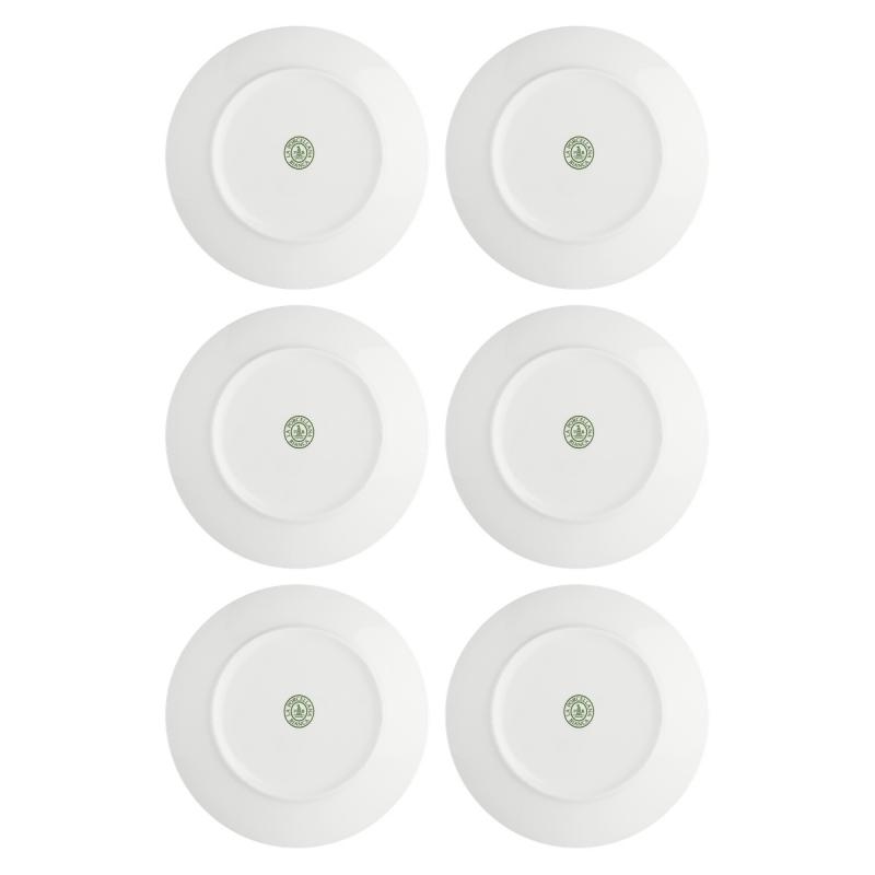 Preview: Dessertteller Coup 20 cm Weiß Set 6 Stück