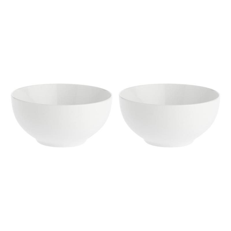 Müslischale 14 cm Weiß Set. 2 Stück
