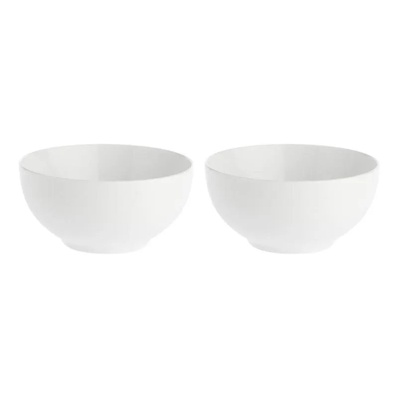 Müslischale 14 cm Weiß Set. 2 Stück