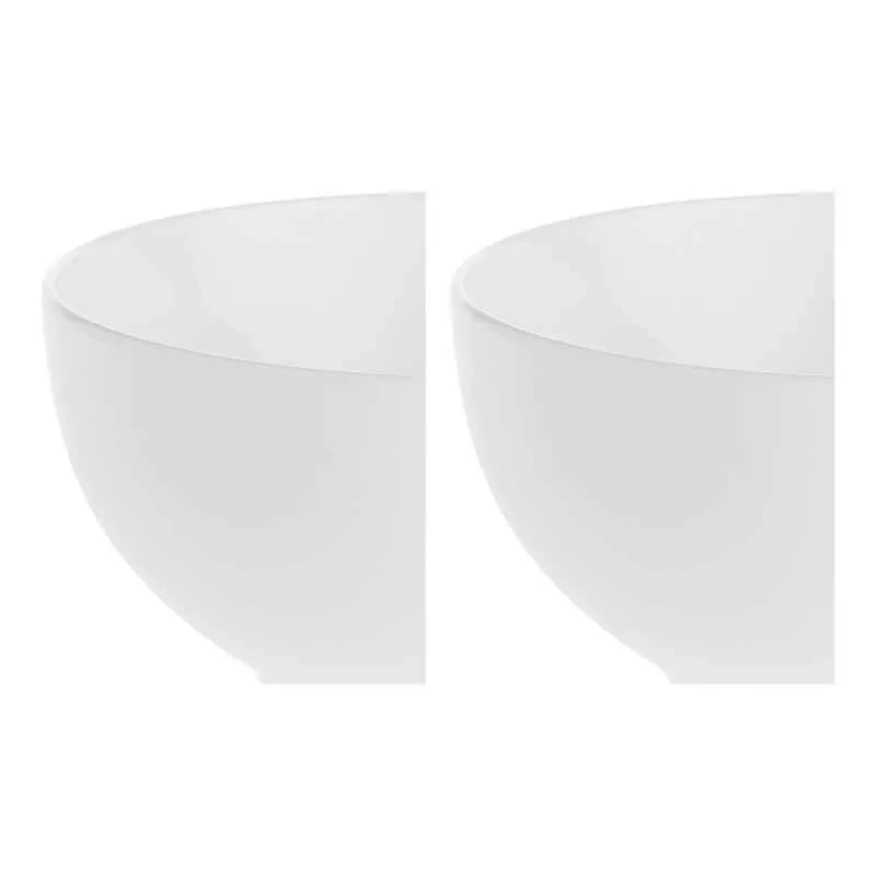 Müslischale 14 cm Weiß Set. 2 Stück