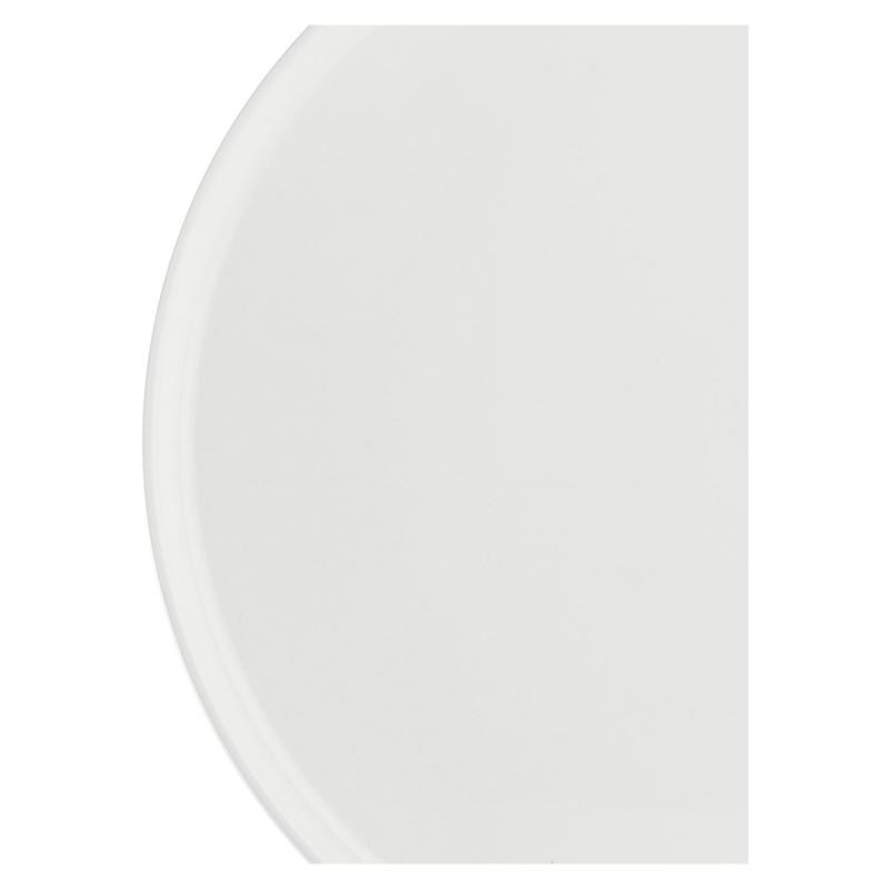 Preview: Teller flach Essenziale Gourmet Ø 21 cm Weiß Set 6 Stück