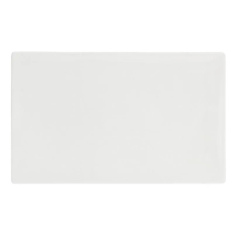 Servierplatte rechteckig Essenziale Gourmet 35 x 23 cm Weiß