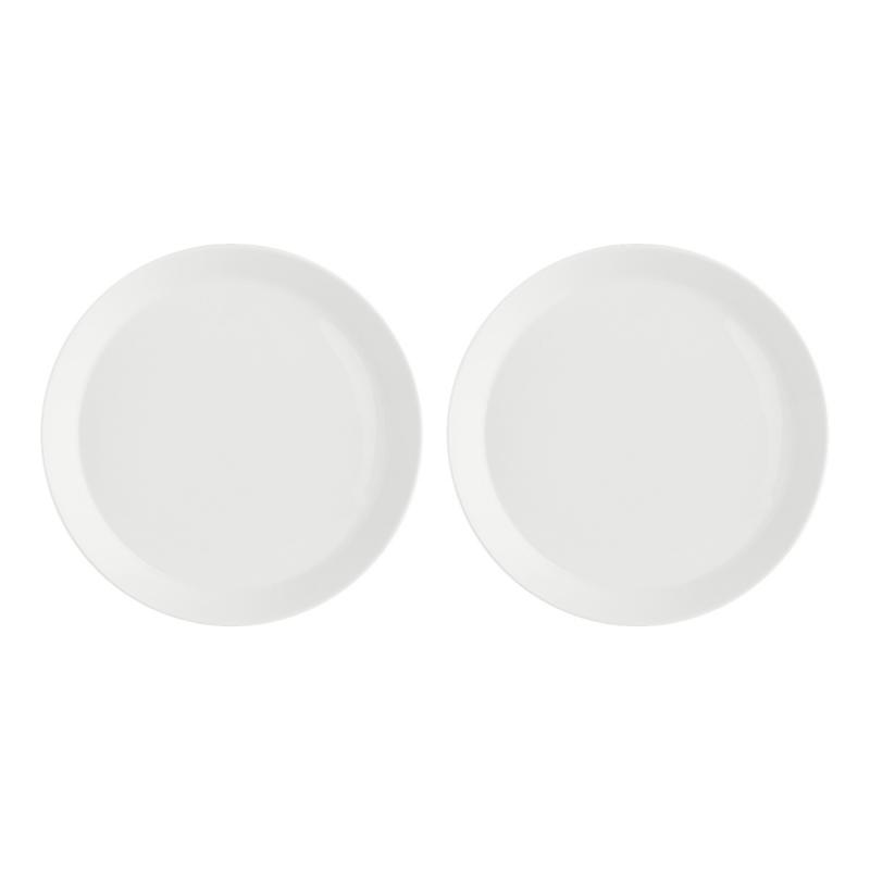 Teller tief Essenziale Gourmet Ø 21,5 cm Weiß Set 2 Stück