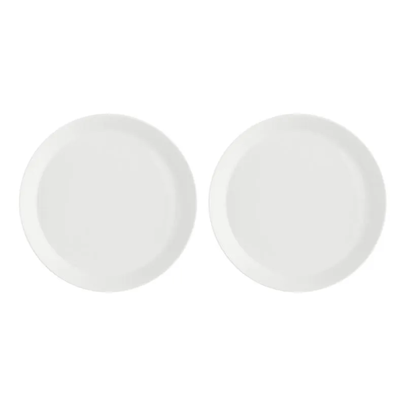 Teller tief Essenziale Gourmet Ø 21,5 cm Weiß Set 2 Stück