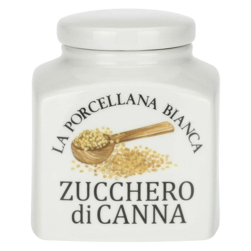 Preview: Vorratsdose Zucchero di Canna La Porcellana Bianca Novo 1,1 l