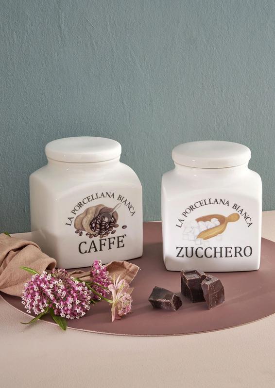 Preview: Vorratsdose Caffe' La Porcellana Bianca Novo 1,1 l