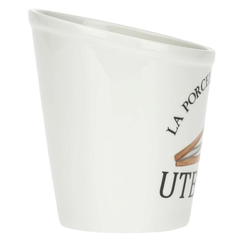 Preview: Utensilienbehälter La Porcellana Bianca Novo 14 x 15 x 18 cm