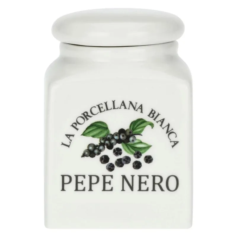 Vorratsdose Pepe Nero La Porcellana Bianca Novo 0,175 l