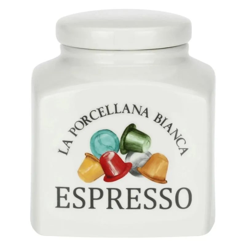 Vorratsdose Espresso La Porcellana Bianca Novo 1,8 l