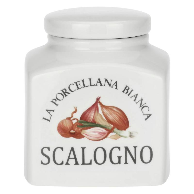 Preview: Vorratsdose Scalogno La Porcellana Bianca Novo 1,8 l