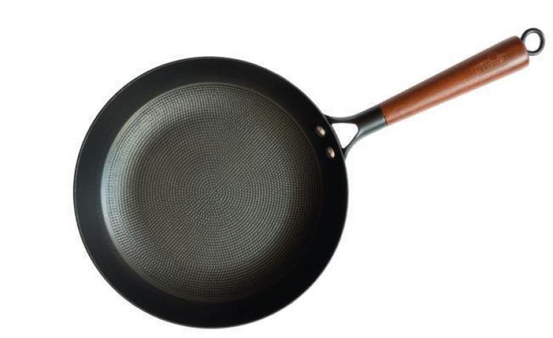 BAF Gusseisen Wokpfanne Rustica Pur 28 cm