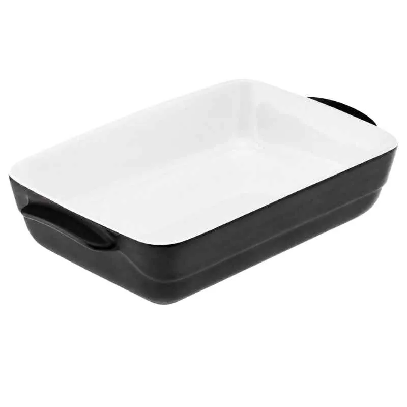 Auflauf & Servierform eckig 31 x 10 cm „Schiefer“