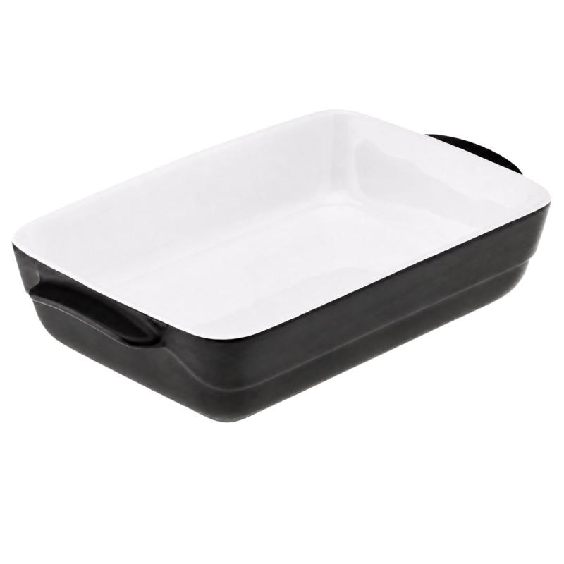 Preview: Auflauf & Servierform eckig 26 x 16 cm „Schiefer“