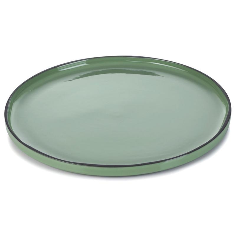 PRÄSENTATIONSPLATTE CARACTERE 33 cm Menthe