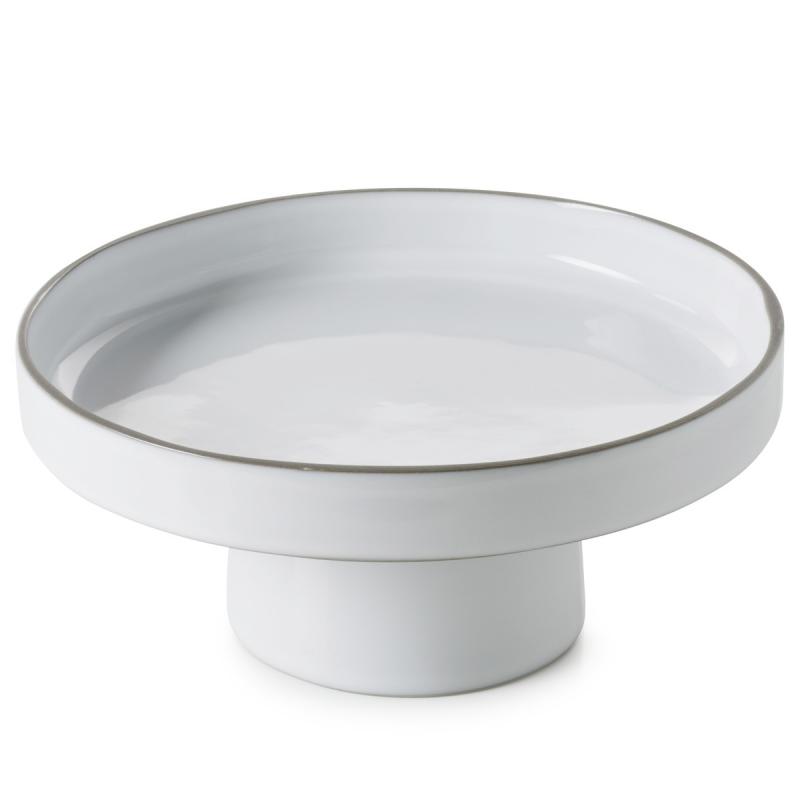 Preview: TORTENSTÄNDER CARACTERE S 23 cm WEISS CUMULUS