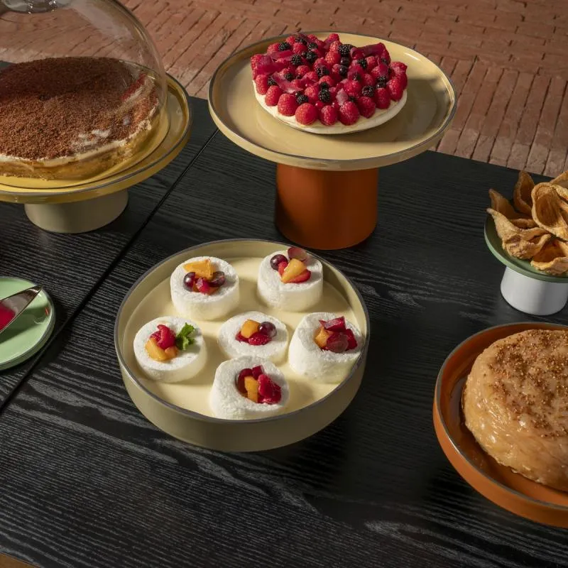 TORTENSTÄNDER CARACTERE M 26 cm KARDAMOM/MUSKAT